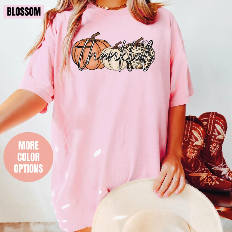 Leopard Pumpkin Comfort Colors T-Shirt (S-M-L-XL)