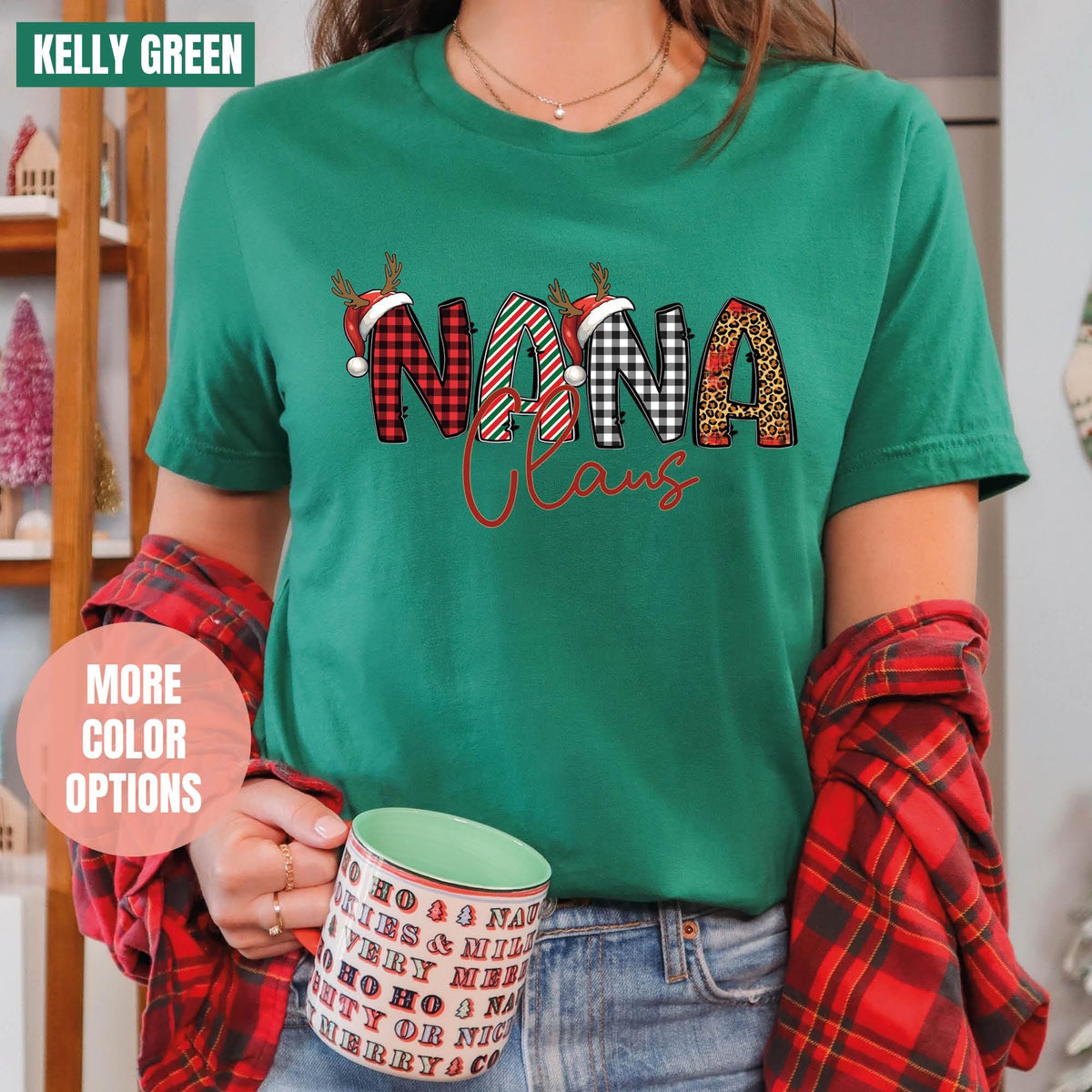 Nana Claus Gift Sweatshirt, Nana Christmas Sweatshirt, Nana Claus Sweatshirt, Family Claus Sweatshirt, Nana Claus Christmas Gift, Nana Claus