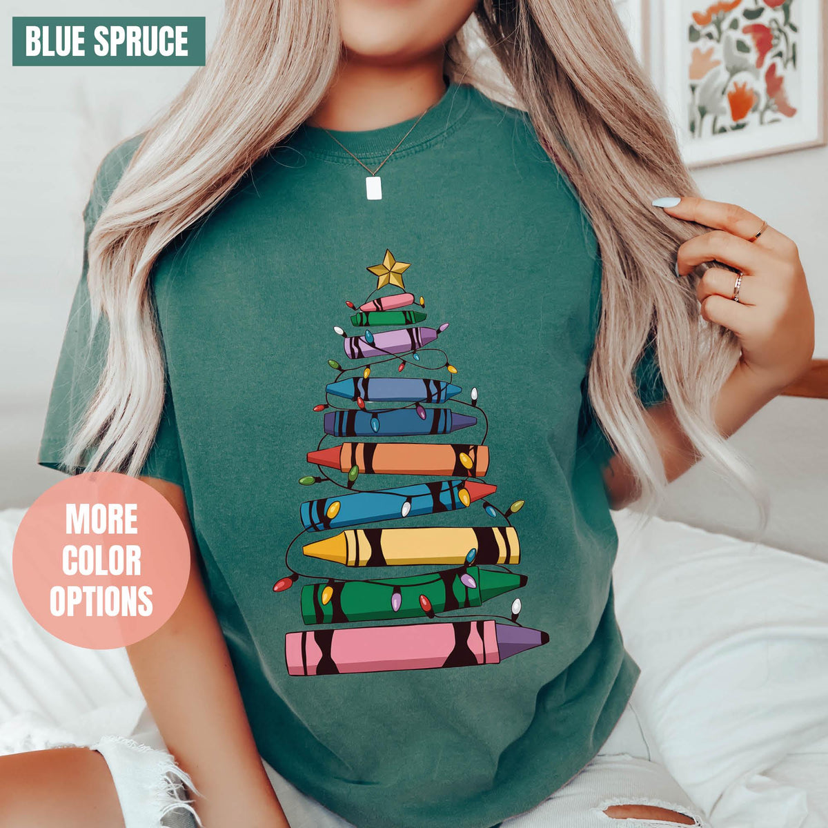 Christmas Teacher Shirt, Christmas Gift For Teacher, Comfort Colors®, Teaching Gift, Teachers Life Shirt, Christmas Shirt, Teachers Day Gift