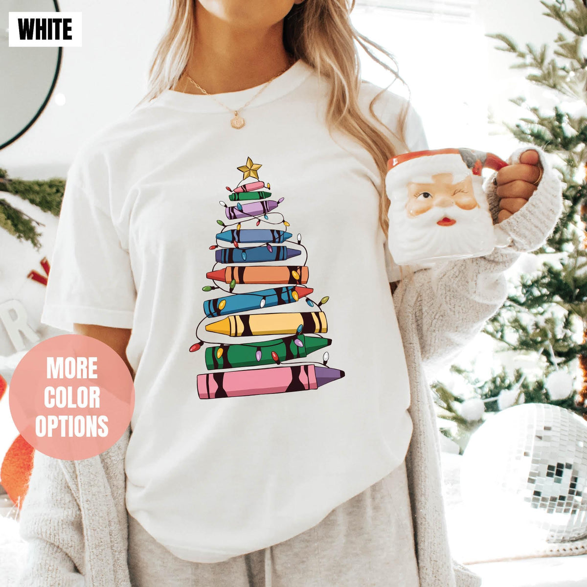 Christmas Teacher Shirt, Christmas Gift For Teacher, Comfort Colors®, Teaching Gift, Teachers Life Shirt, Christmas Shirt, Teachers Day Gift