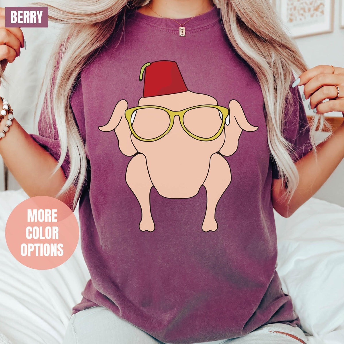 Turkey Thanksgiving Shirt, Turkey Thankful Shirt, Comfort Colors®, Thanksgiving Tee, Friendsgiving Turkey Tee, Fall Turkey Shirt, Turkey Tee