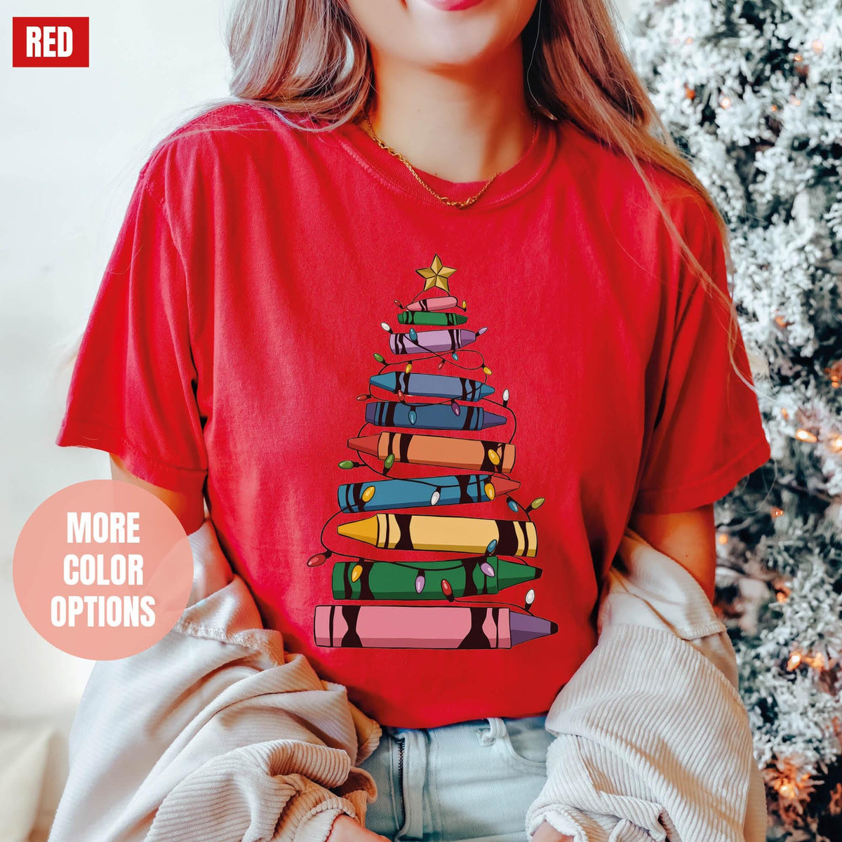 Christmas Teacher Shirt, Christmas Gift For Teacher, Comfort Colors®, Teaching Gift, Teachers Life Shirt, Christmas Shirt, Teachers Day Gift