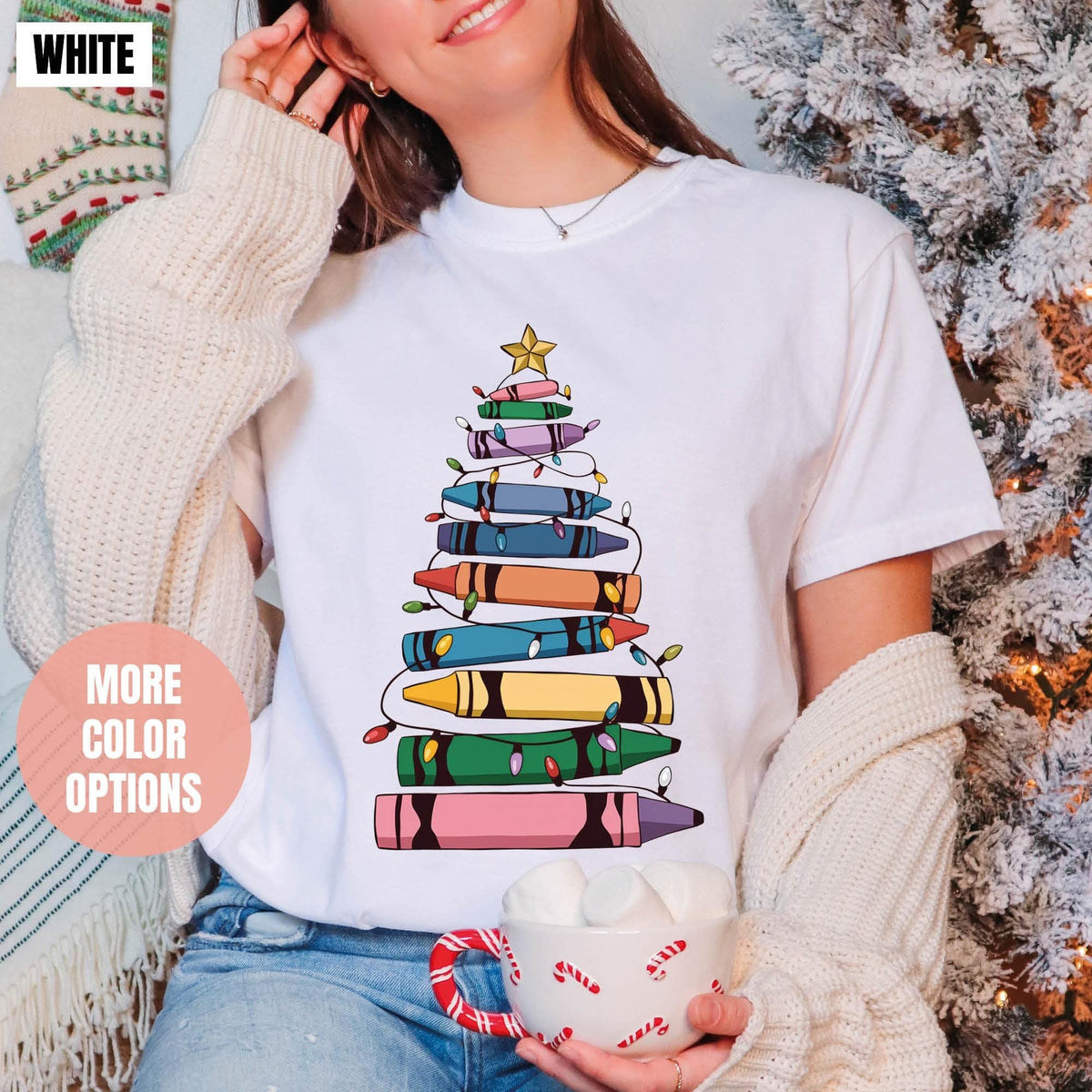 Christmas Teacher Shirt, Christmas Gift For Teacher, Comfort Colors®, Teaching Gift, Teachers Life Shirt, Christmas Shirt, Teachers Day Gift