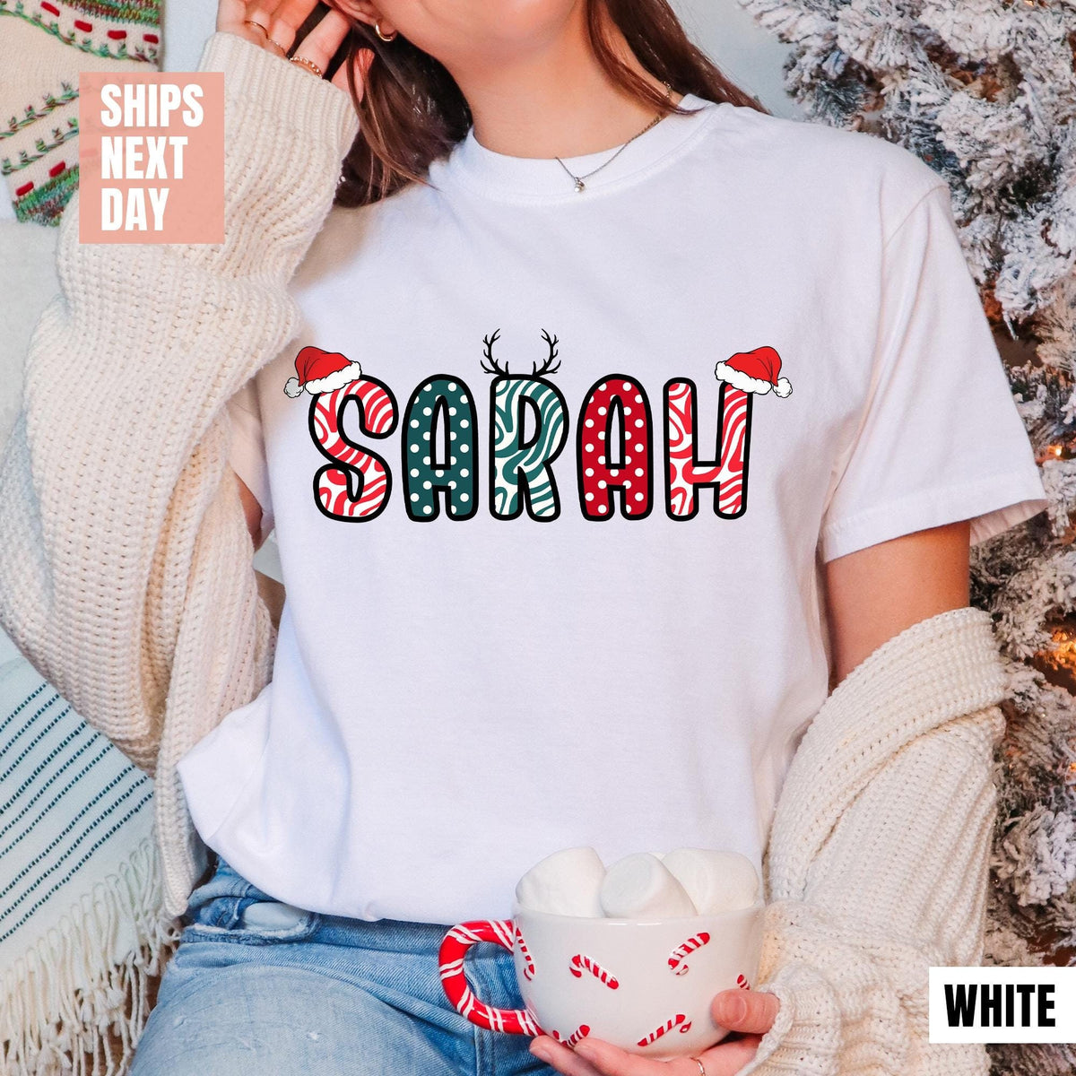 Custom name Christmas Shirts, Christmas Gifts, Christmas Crew Shirt, Family photo Christmas Pajamas, Christmas Tee, Family, Christmas Shirts