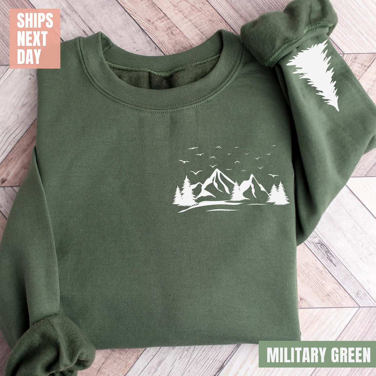 Aesthetic Nature Sweatshirt, Camping Sweater, Nature Lover Gift, Adventure Lover Shirts, Hiking Apparel, Wanderlust Shirts, Adventure Awaits
