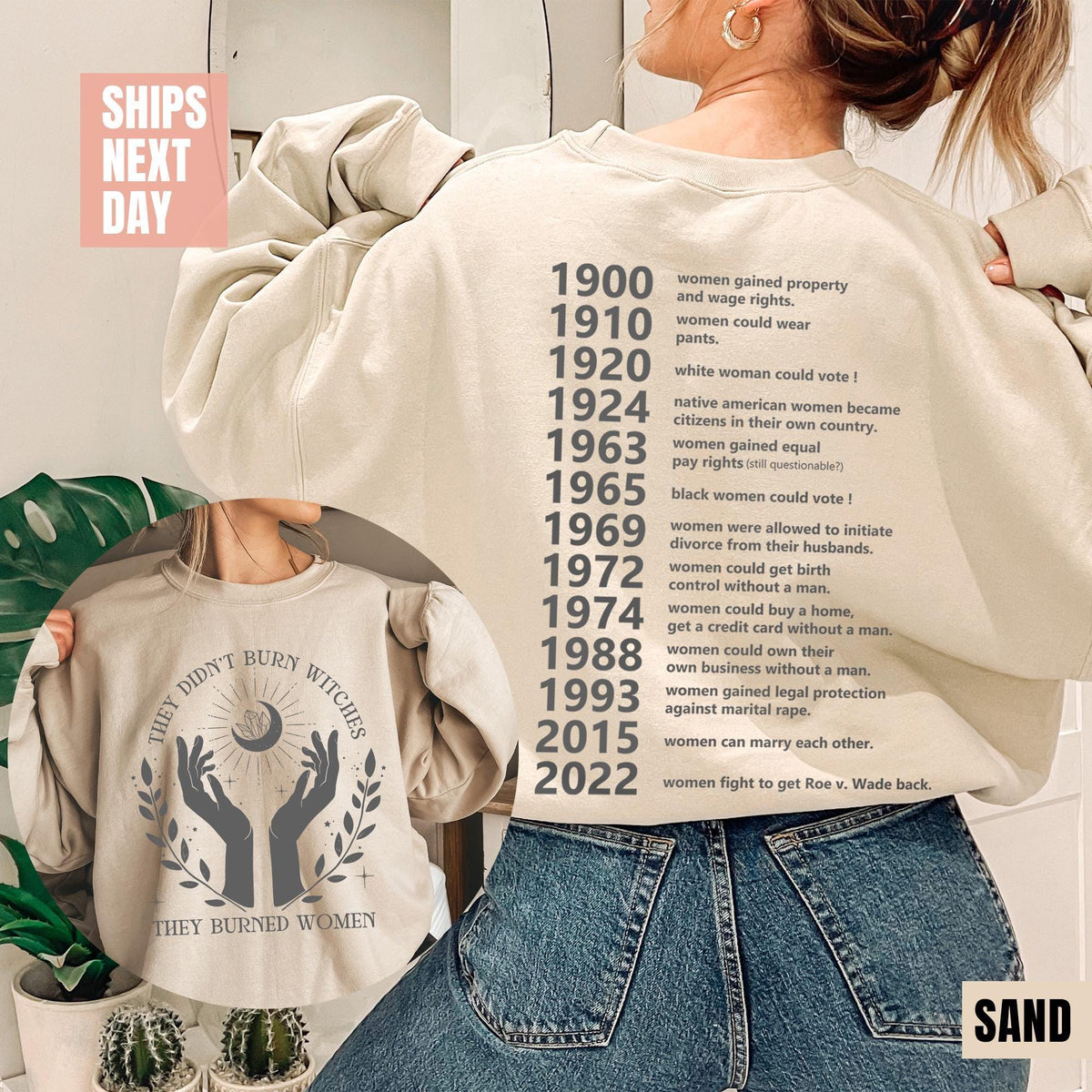 They Didn't Burn Witches They Burned Women T-Shirt, Witchy Feminist Sweatshirt, Halloween Feminism Shirts, Halloween T-shirts, Pro-choice