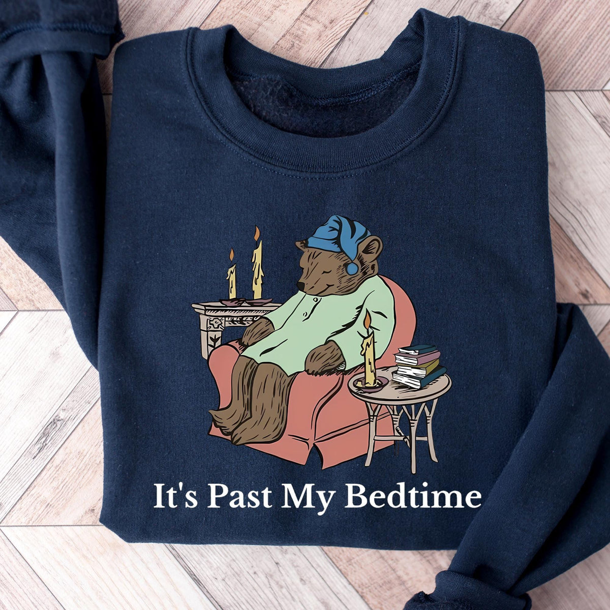 It's Past My Bedtime Shirt, Funny Sleppy Bear Sweater, Funny Bear Meme T-shirt, Trendy Unisex Shirt, Gift For Her, Funny Saying Shirts, Xmas