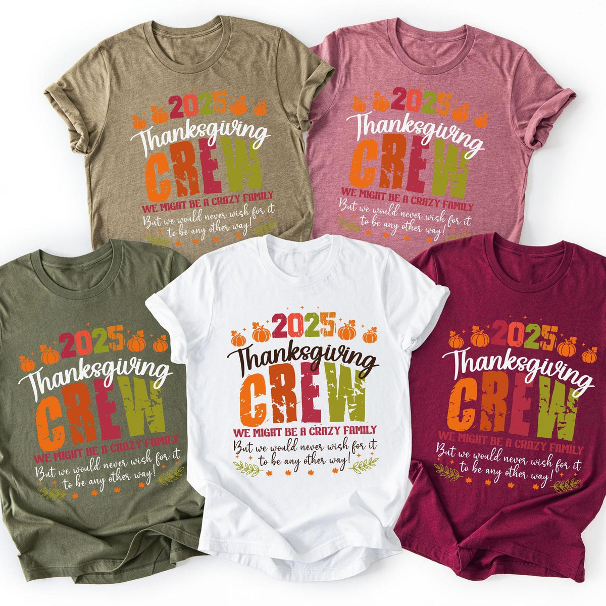 2025 Thanksgiving Crew Shirt, Thanksgiving Family Shirt, Family Thanksgiving Shirts, Thanksgiving Family Reunion Shirt, Fall Family T-shirts