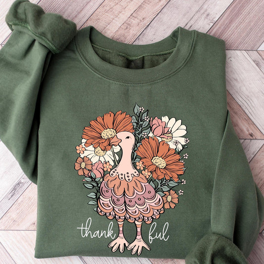 Thanksgiving Turkey Sweatshirt, Turkey Shirt, Family Sweatshirt, Thanksgiving Shirts, Fall Sweatshirt, Women Thanksgiving Sweater, Fall Tees