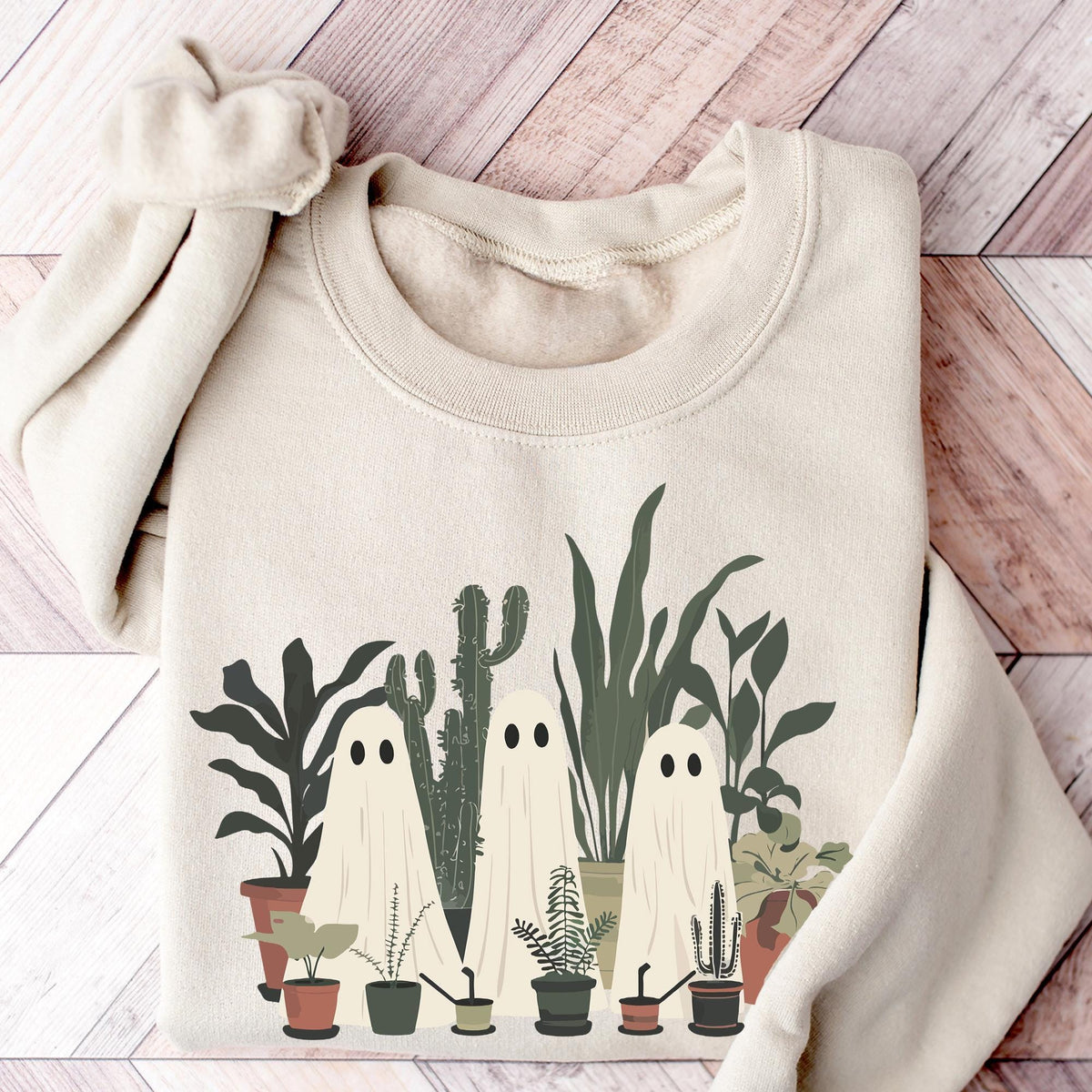 Ghost Plant Shirts Crazy Plant Lady TShirt, Ghost Plant Lady, Halloween Plants ,Ghost Plant Lady, Ghost Plant Shirt, Fall Flowers Lover Gift