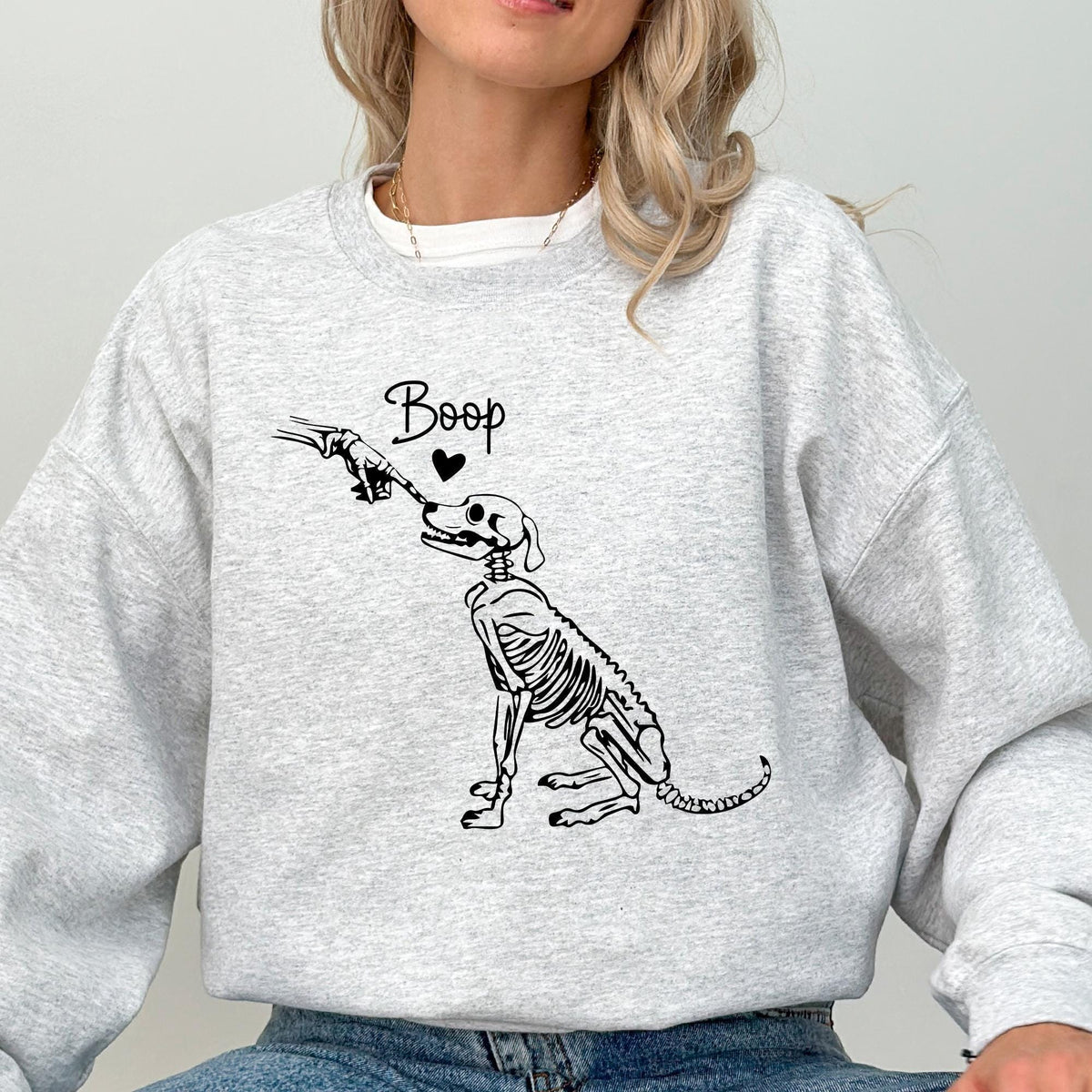Dog Boop Halloween Hoodie, Dog Skeleton Sweatshirt, Funny Dog Shirt, Dog Mom Hoodie, Spooky Dog Hoodie, Dog Skeleton Hoodie, Dog Lover Gifts