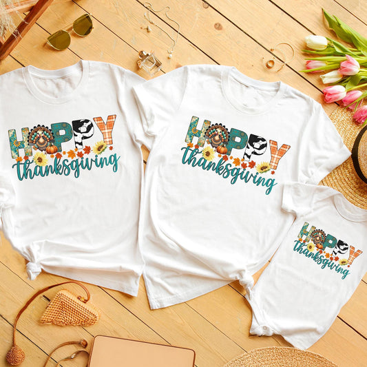 Happy Thanksgiving Shirt, Happy Thanksgiving Turkey Shirt, Thanksgiving Sweatshirt, Thanksgiving Pumpkin Sweatshirt, Pumpkin Season T-shirts