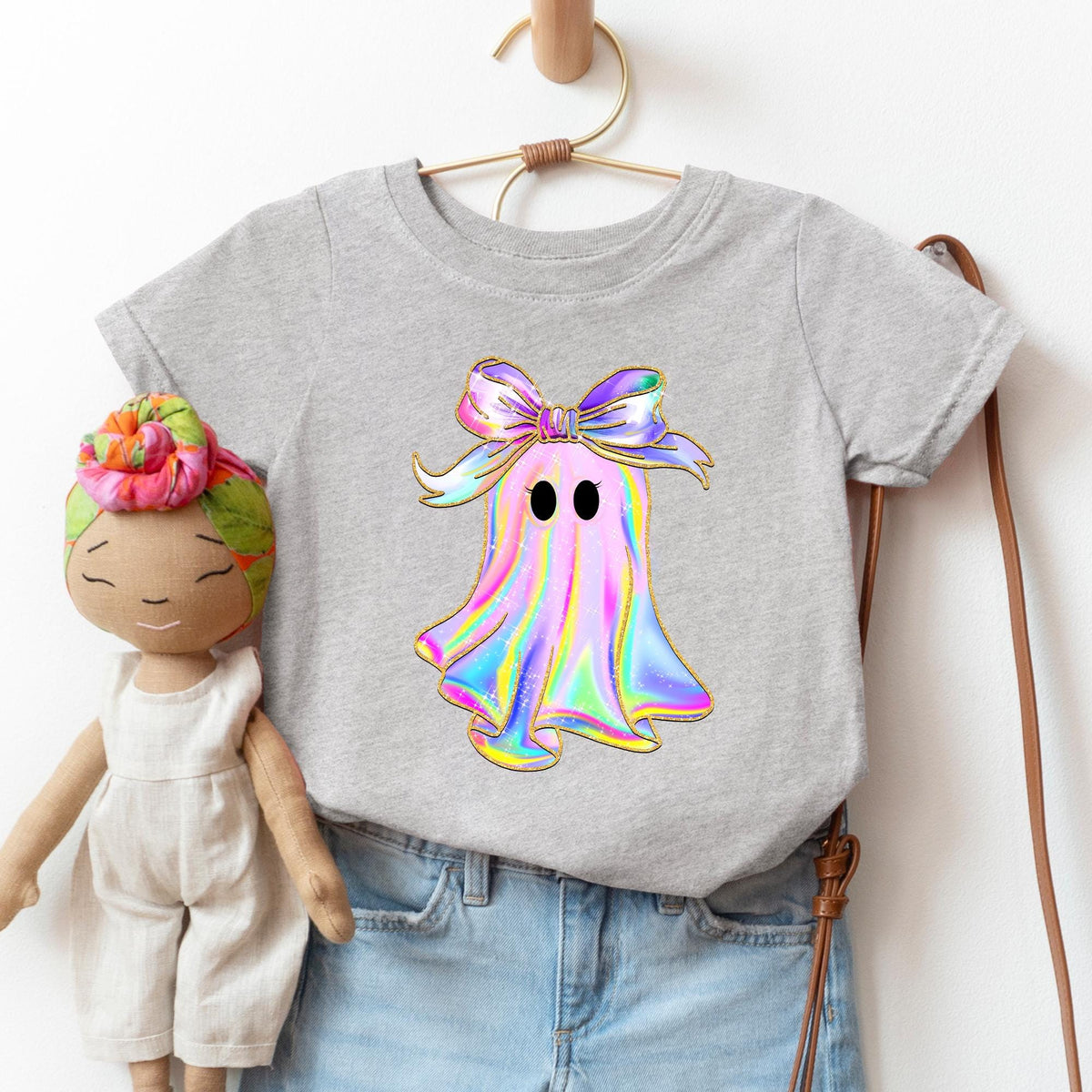 Halloween Girls Ghost Shirt, Cute Toddler Halloween Shirt, Halloween Shirts for Toddler, Girls Halloween Little Girl Shirts, Boo Girls Shirt