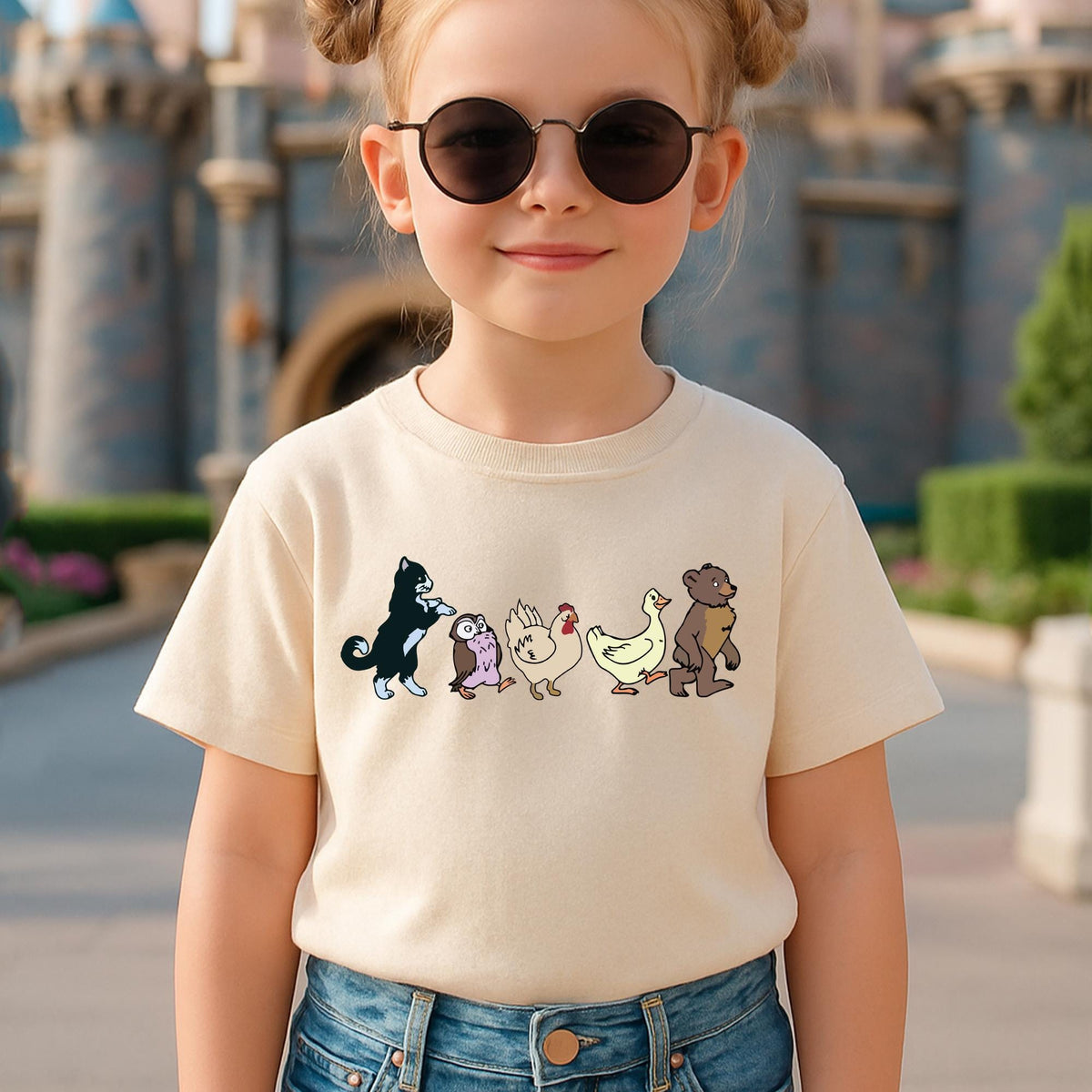 Little Bear Toddler T-Shirt, Cute Animal Friends Shirt, Animated TV Show Tee, Television Series Shirt, Kids T-Shirt, Animal Friends T-Shirts