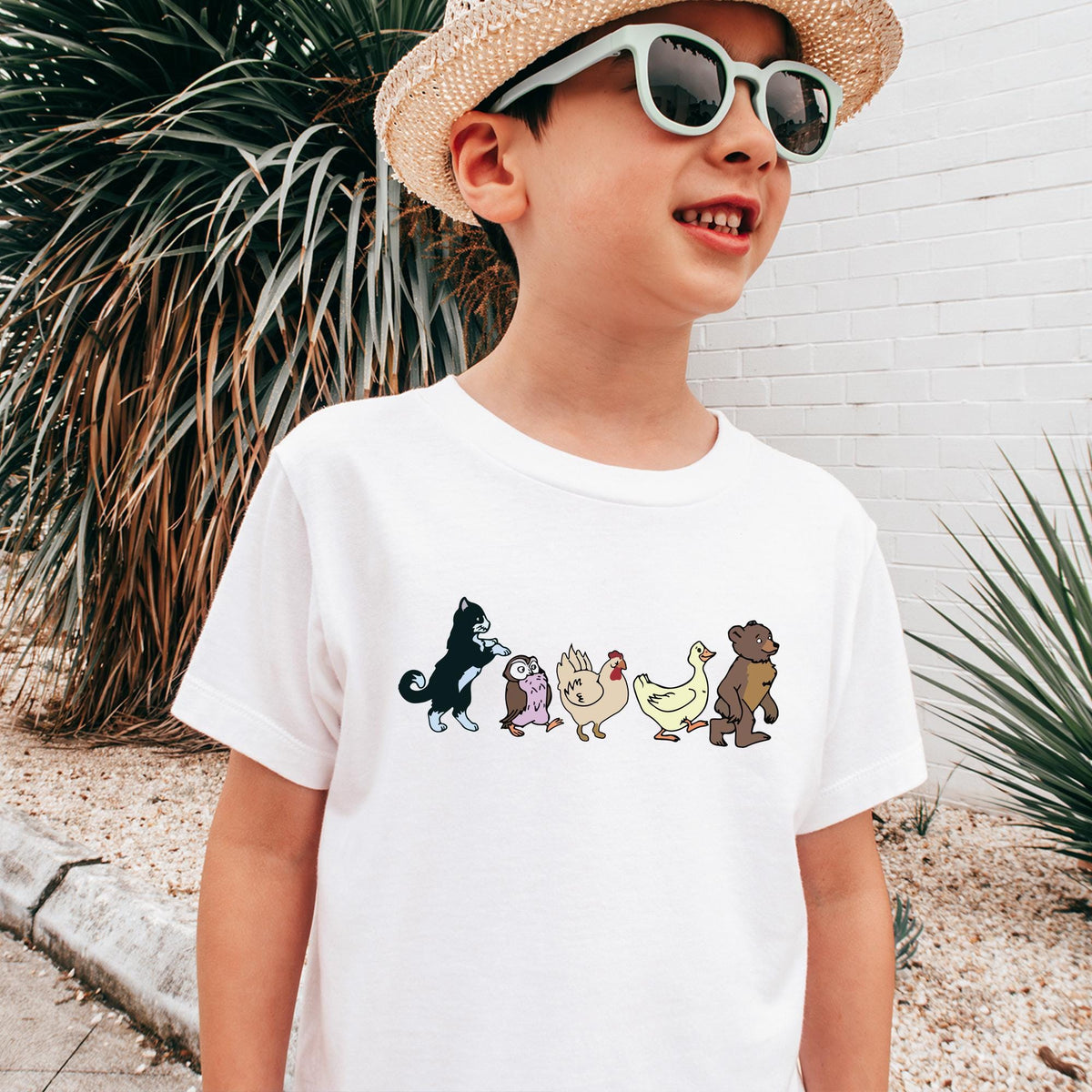 Little Bear Toddler T-Shirt, Cute Animal Friends Shirt, Animated TV Show Tee, Television Series Shirt, Kids T-Shirt, Animal Friends T-Shirts