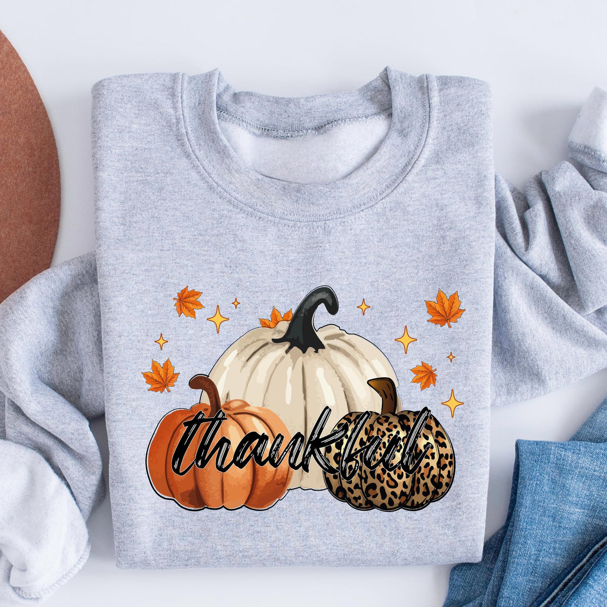 Thankful Shirt, Leopard Pumpkin Shirt, Pumpkin Sweatshirt, Thanksgiving Shirt, Thanksgiving Family Matching Shirts, Thanksgiving Sweatshirts