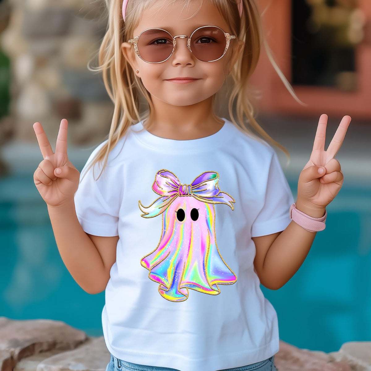 Halloween Girls Ghost Shirt, Cute Toddler Halloween Shirt, Halloween Shirts for Toddler, Girls Halloween Little Girl Shirts, Boo Girls Shirt