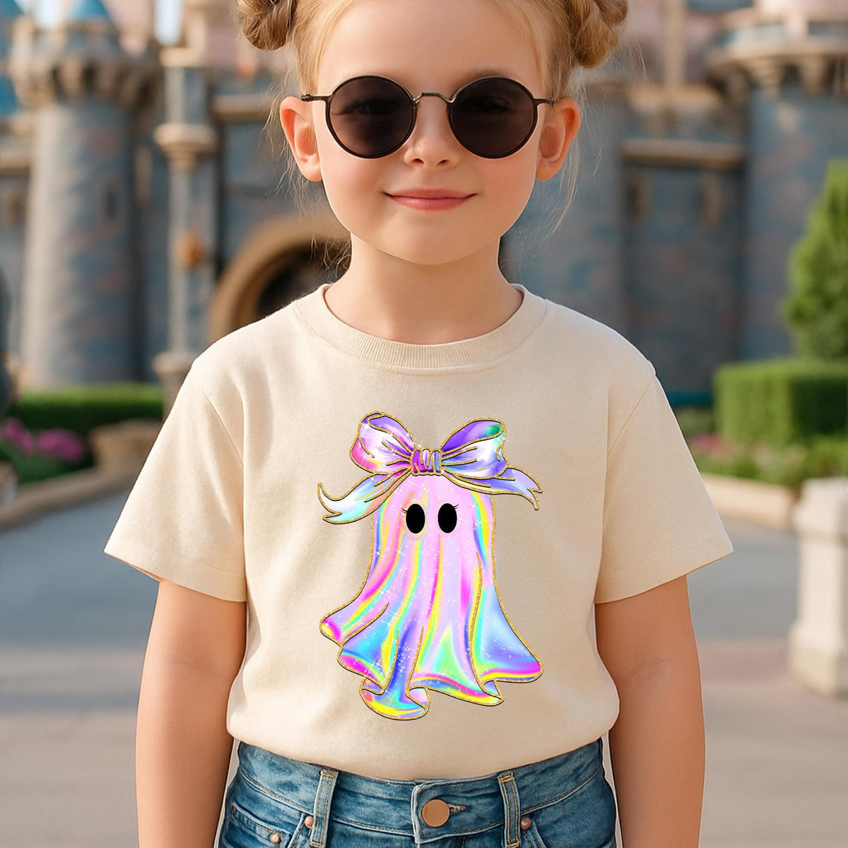 Halloween Girls Ghost Shirt, Cute Toddler Halloween Shirt, Halloween Shirts for Toddler, Girls Halloween Little Girl Shirts, Boo Girls Shirt