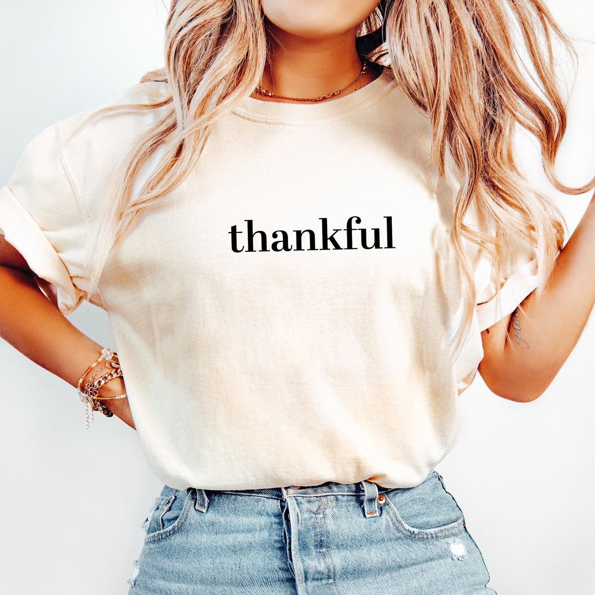 Thankful Shirt Comfort Colors®, Thanksgiving Sweatshirt, Cute Fall Crewneck, Fall Shirt, Religious Gift Idea, Autumn Tees, Retro Fall Season