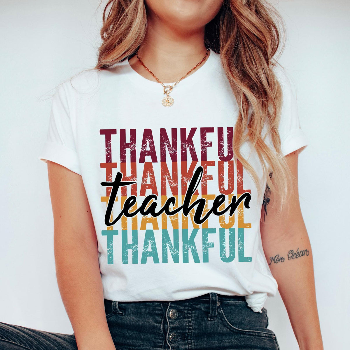 Thanksgiving Teacher Shirt, Thankful Rainbow Pumpkin Shirt, Thanksgiving Vacation Tee, Family Thanksgiving Shirt, Comfort Colors®, Fall Tees