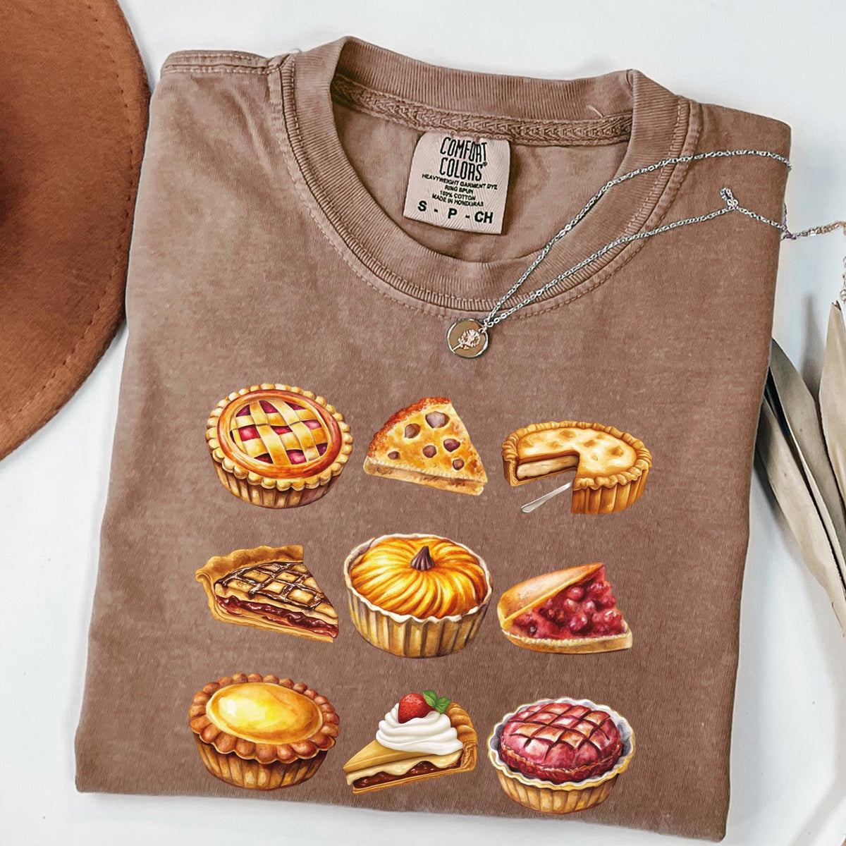 Comfort Colors® Pumpkin Pie Shirt, Fall Shirt, Thanksgiving Gift, Thanksgiving Shirt, Thanksgiving tshirt for Women, Fall Gift, Fall Apparel