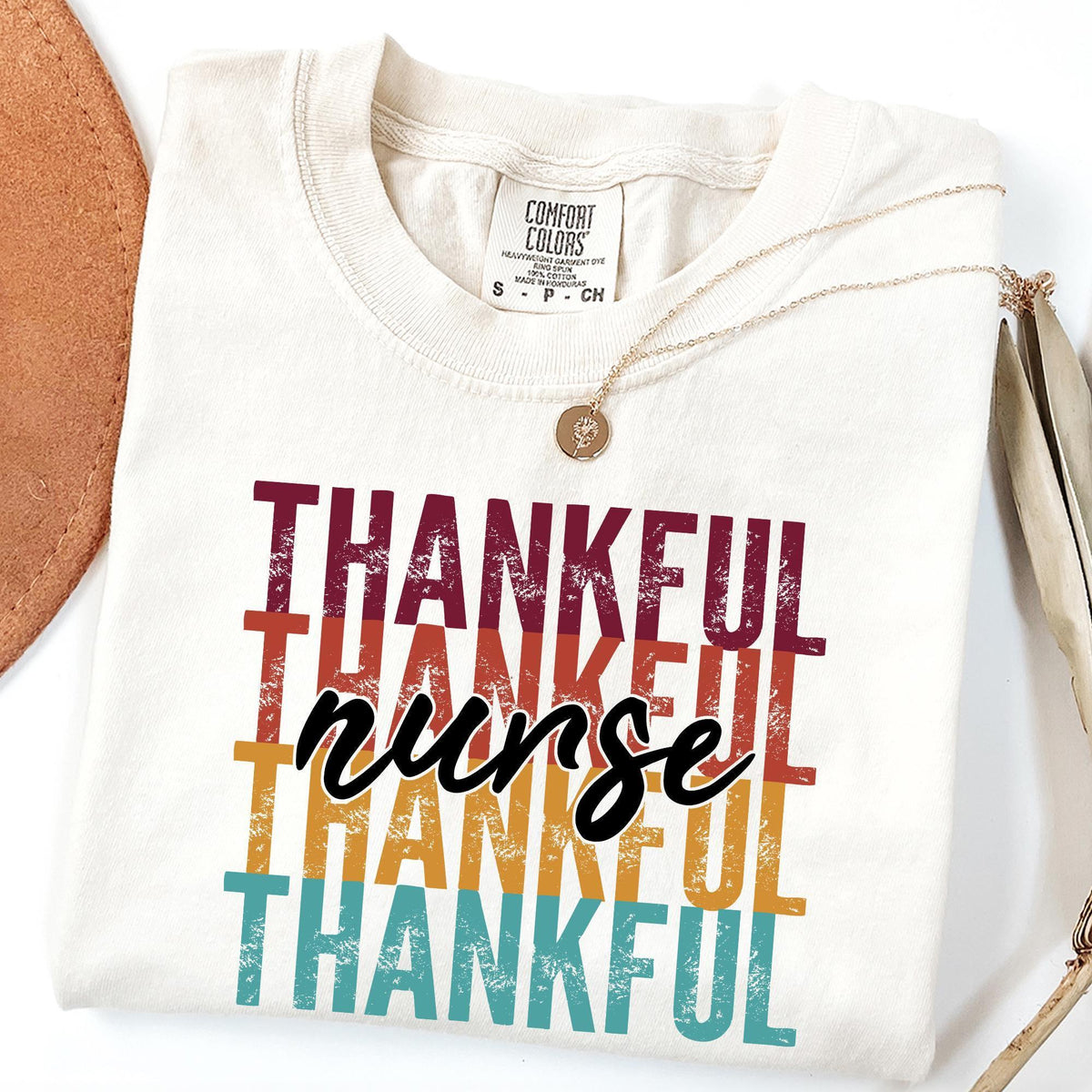Thankful Nurse Gift, Thanksgiving Nurse Shirt, Nurse Shirt, Thankful Nurse Shirt, Nurse Gift, Thanksgiving shirt, Comfort Colors®, Fall Tees