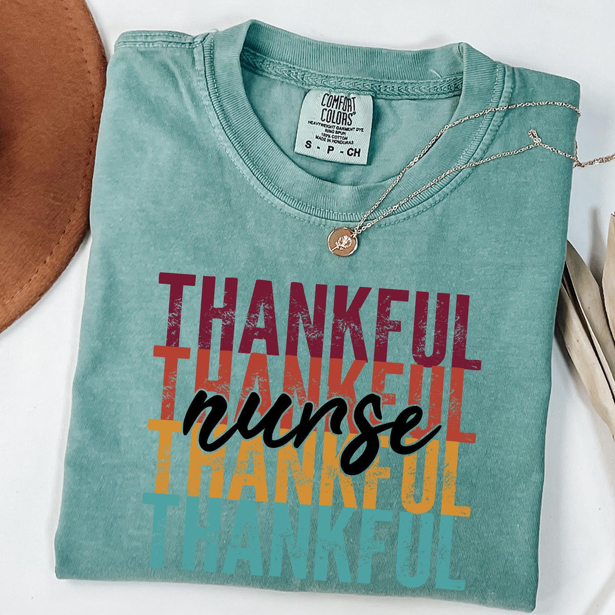 Thankful Nurse Gift, Thanksgiving Nurse Shirt, Nurse Shirt, Thankful Nurse Shirt, Nurse Gift, Thanksgiving shirt, Comfort Colors®, Fall Tees