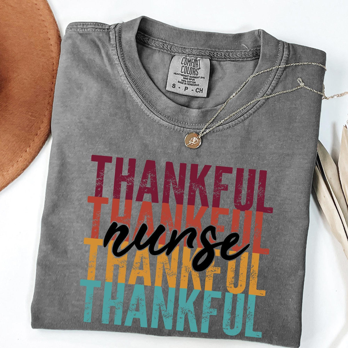 Thankful Nurse Gift, Thanksgiving Nurse Shirt, Nurse Shirt, Thankful Nurse Shirt, Nurse Gift, Thanksgiving shirt, Comfort Colors®, Fall Tees