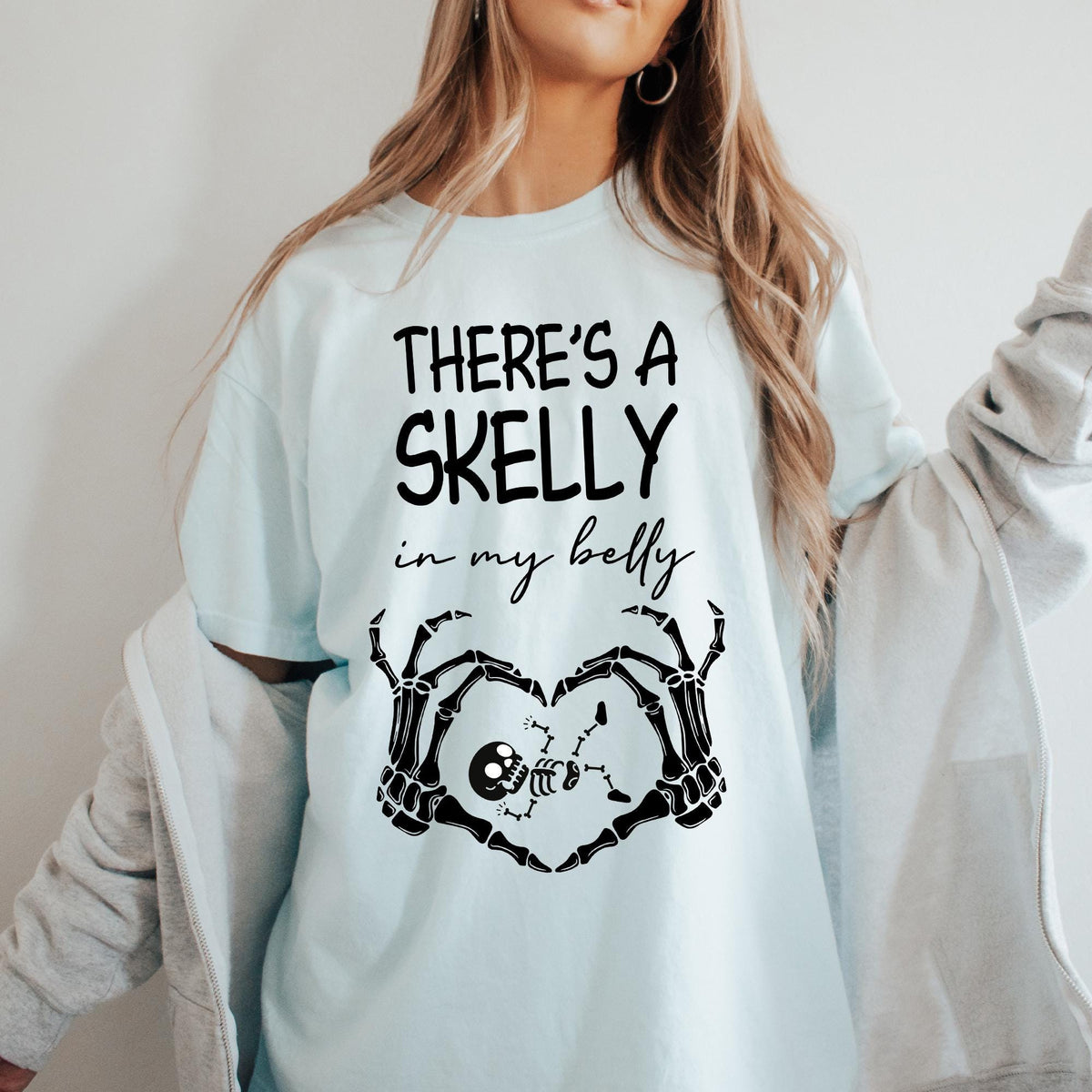 Halloween Pregnancy T-shirt, October Pregnancy Announcement, Funny Pregnancy T-shirt, Pregnant Comfort Colors® T-shirt, Spooky Mama T-shirts