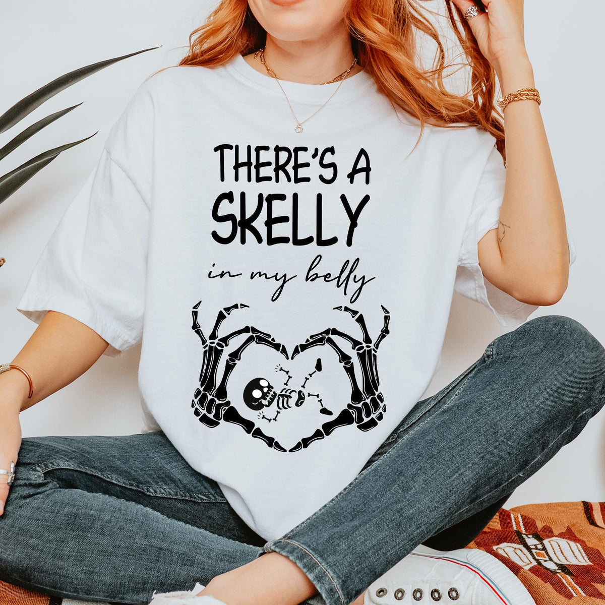 Halloween Pregnancy T-shirt, October Pregnancy Announcement, Funny Pregnancy T-shirt, Pregnant Comfort Colors® T-shirt, Spooky Mama T-shirts