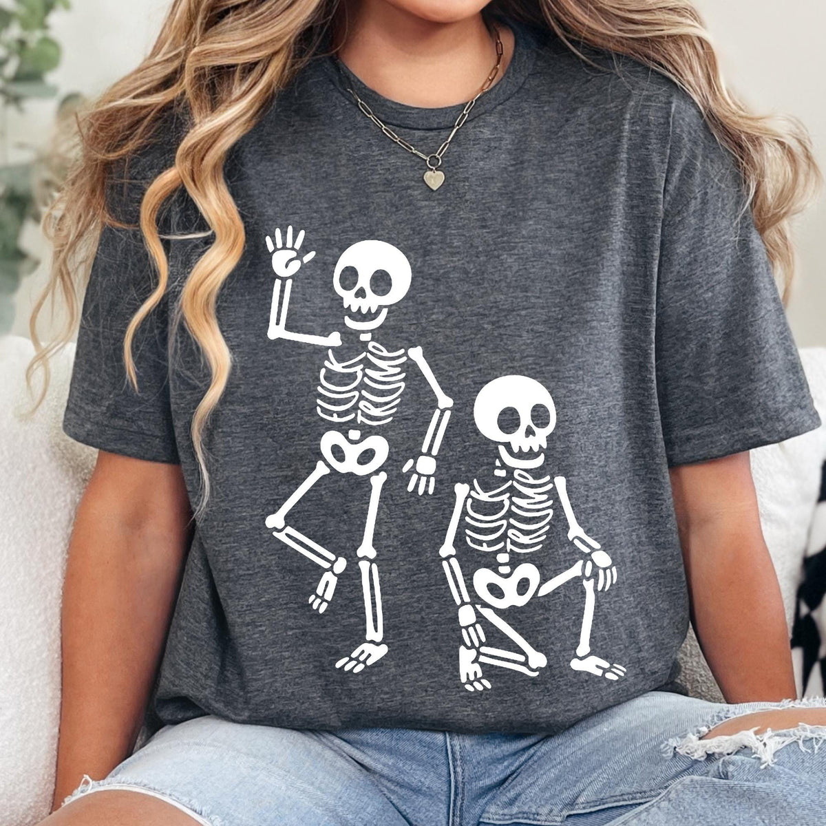 Subtle Anti Trump Halloween Skeleton Shirt, Funny FDT Shirt, Spooky Season Tees, Halloween Costume,Anti Trump T-shirt, Spooky Feminist Shirt
