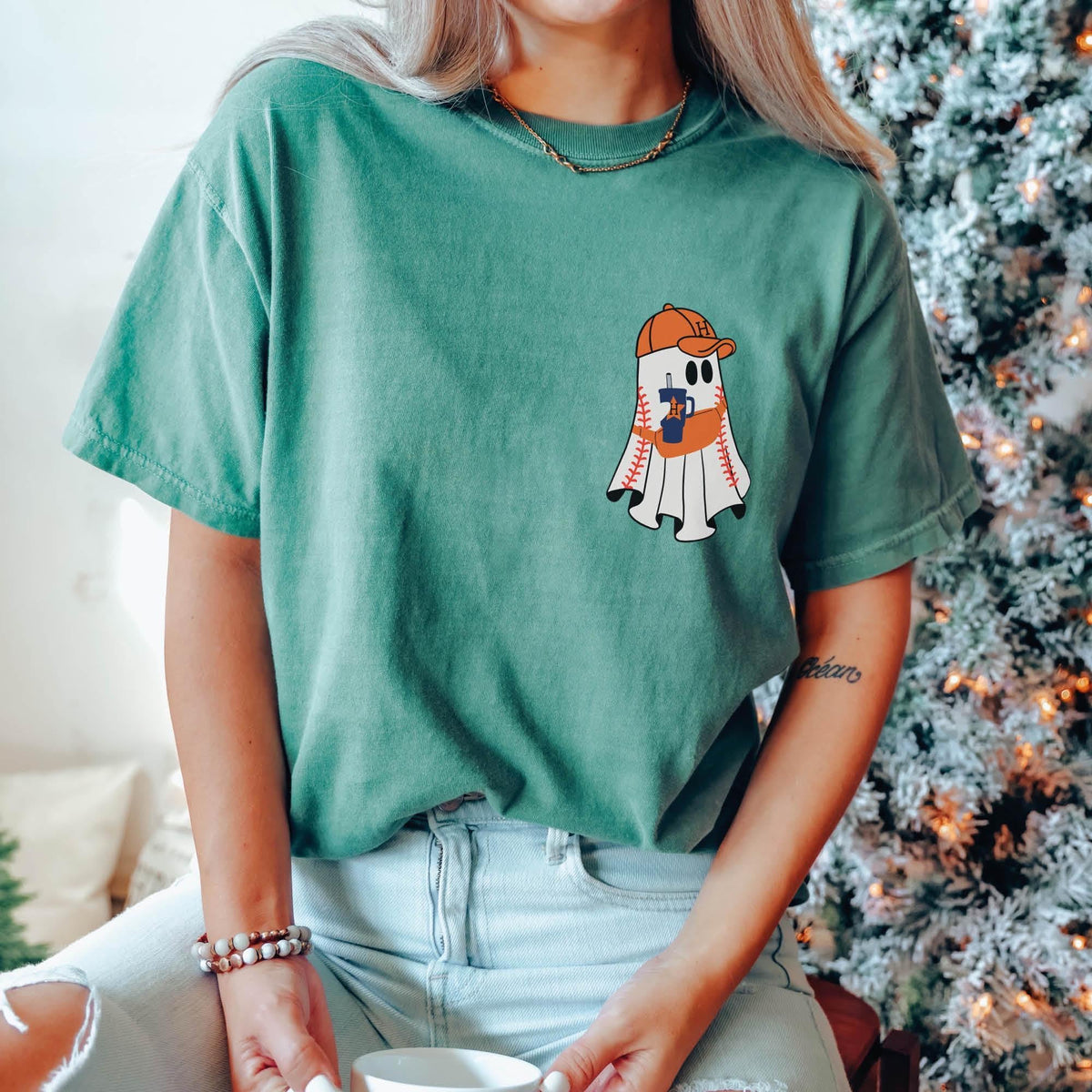 Baseball Ghost Halloween Shirt, Baseball Fall Shirt, Funny Ghost Shirt, Comfort Colors®, Cute Ghost Shirts, Halloween Gifts, Halloween Sport