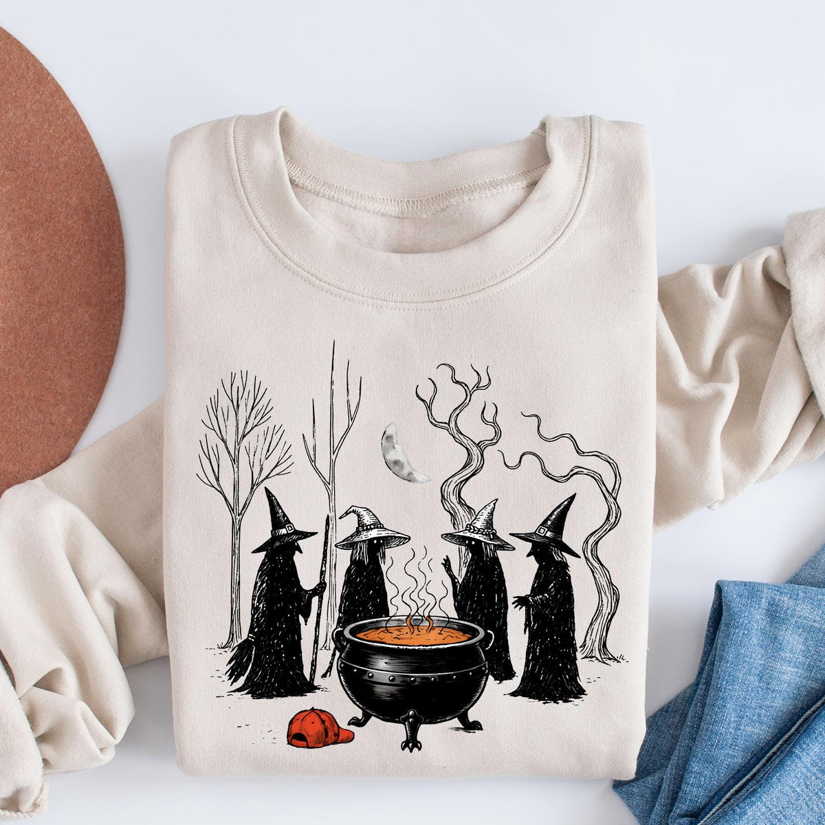 Anti Trump Shirt, Spooky Witch Halloween Trump Sweatshirt, Witches Protest Shirt, Human Rights, Social Justice Feminist Tee, Halloween Gifts