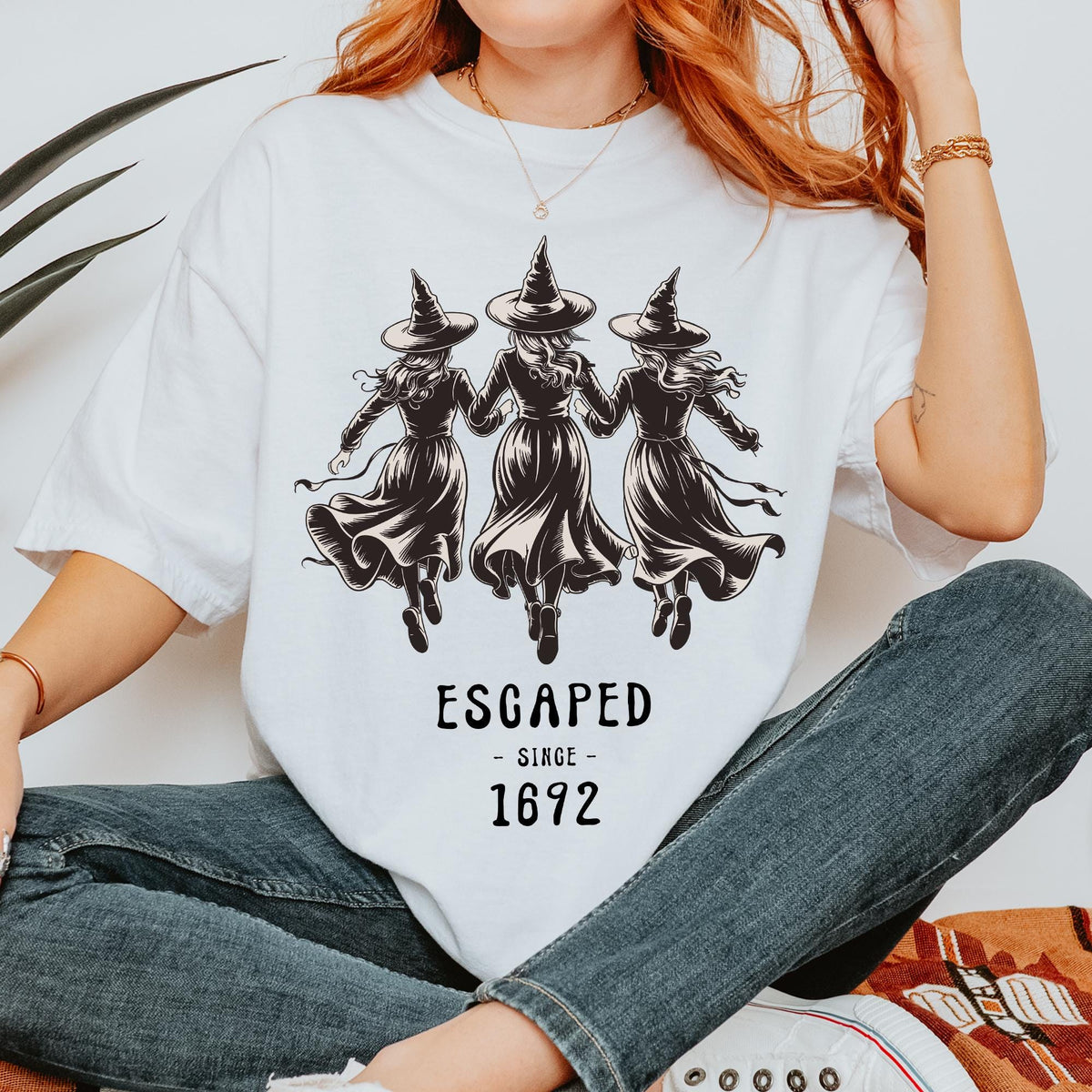 Halloween Shirt, 1692 Salem Witch Sweatshirt, Halloween Tee, Vintage Witches Halloween Costume, Spooky Season Sweater, Mystical Witchy Shirt