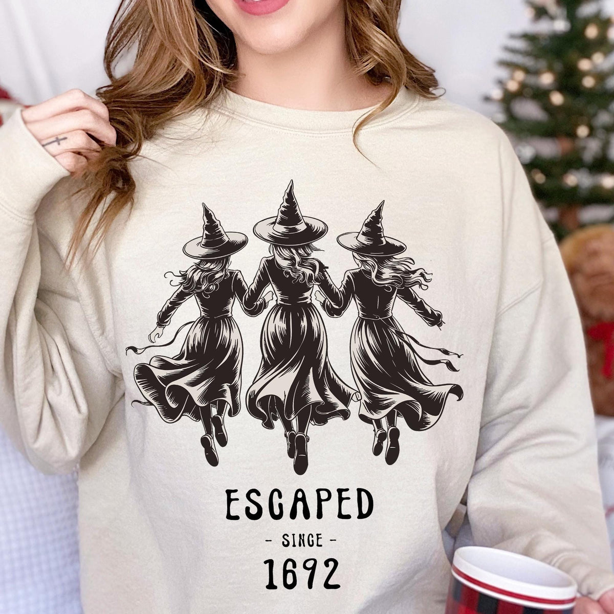 Halloween Shirt, 1692 Salem Witch Sweatshirt, Halloween Tee, Vintage Witches Halloween Costume, Spooky Season Sweater, Mystical Witchy Shirt