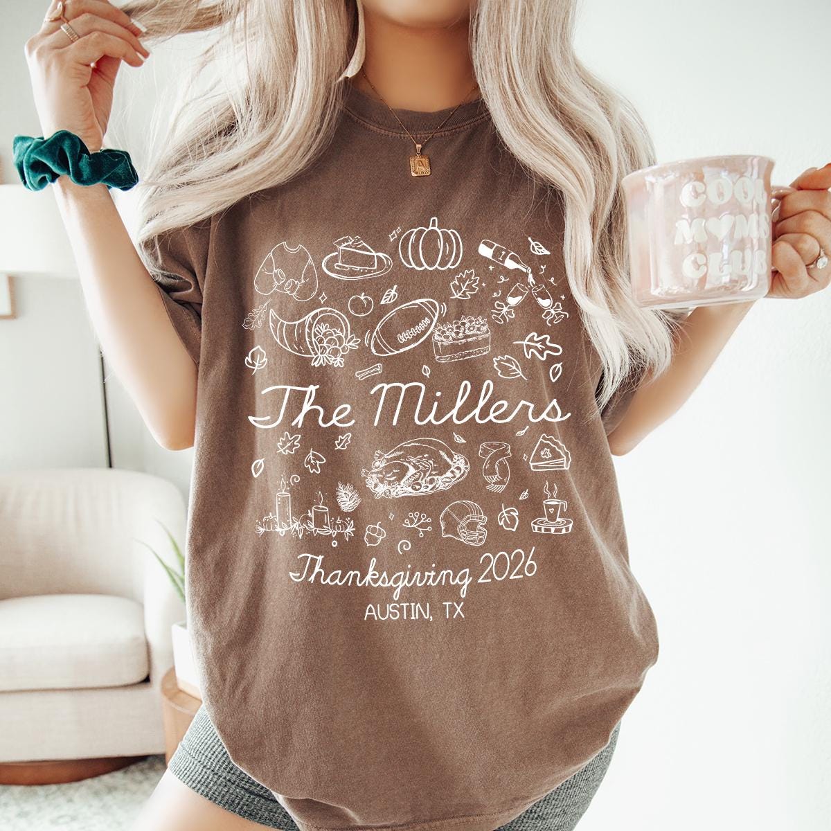 Family Thanksgiving Shirts, Funny Thanksgiving Party Group Shirts, Matching Thanksgiving T-Shirt, Comfort Colors®, Friendsgiving Group Shirt