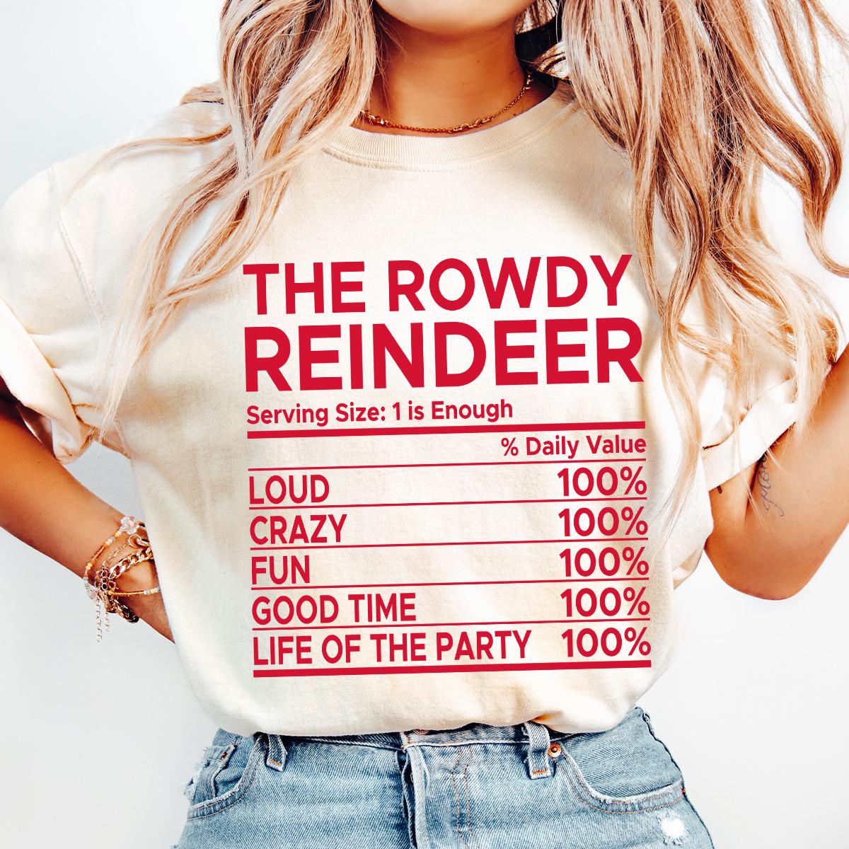 Funny Family Christmas Shirts, Group Matching Christmas Nutrition Facts Label T-shirt, Custom Family Holiday Party Tee 2025, Comfort Colors®