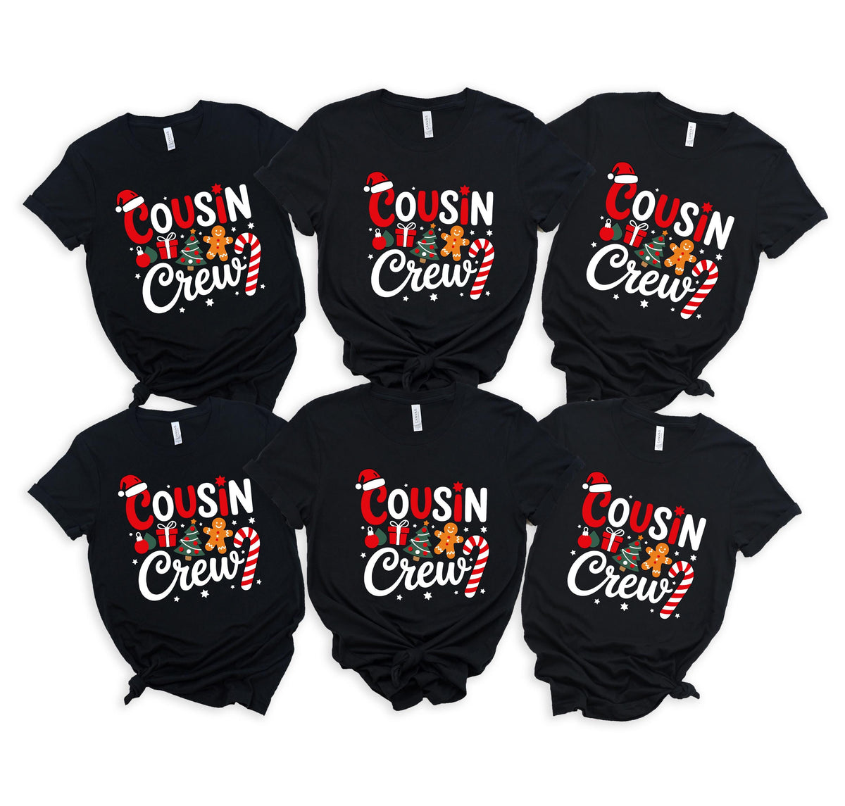 Matching Cousin Crew Christmas Shirts, Christmas Family Matching Shirts, Christmas Group Shirt, Christmas Gifts, Xmas T-shirt, Holiday Gifts