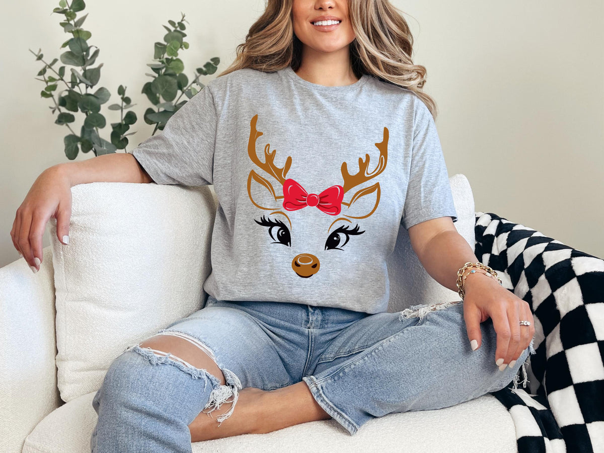 Funny Reindeer Shirts, Christmas Group Shirts, Reindeer Family Christmas Shirts, Cute Reindeer Shirt, Gift For Christmas, Xmas Holiday Gifts