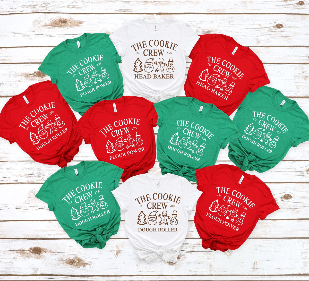 Cookie Crew Christmas Shirt, Family Christmas Baking Shirt, Cookie Baking Shirts, Cookie Mom, Matching Family Holiday Shirt, Christmas Shirt
