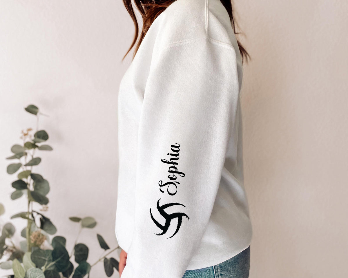 Personalized Volleyball Sweatshirts, Customized Volleyball Mom Sweaters, Game Day Volleyball, Gift For Volleyball Player, Volleyball Mom Era