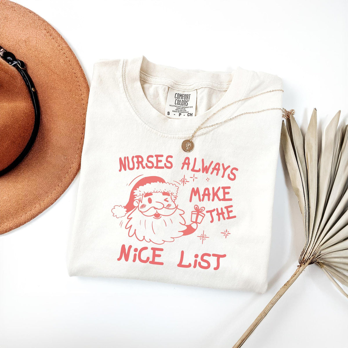 Comfort Colors® Nurse Christmas Shirt, NICU Nurse Practitioner Shirt, Christmas Gift for ICU Nurse, Nurse Holiday Shirt Gifts, Xmas T-shirts