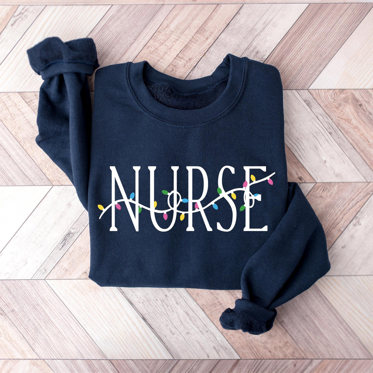 Christmas Nurse Sweatshirt, Preppy Christmas Nurse Long Sleeve, Funny Nurse Gifts, Coquette Bow Nurse Holiday T-shirt, RN Christmas T-shirts