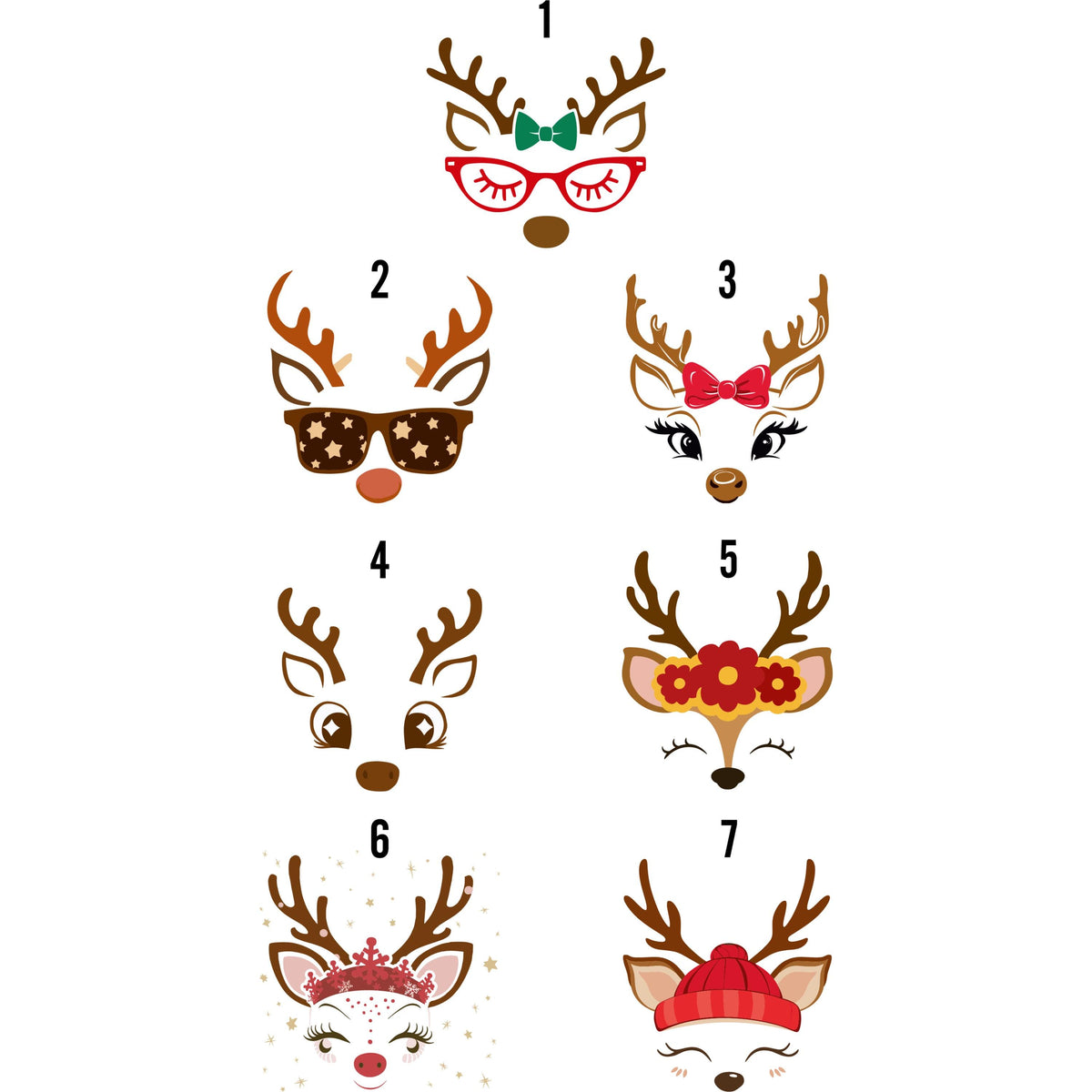 Funny Reindeer Shirts, Christmas Group Shirts, Reindeer Family Christmas Shirts, Cute Reindeer Shirt, Gift For Christmas, Xmas Holiday Gifts