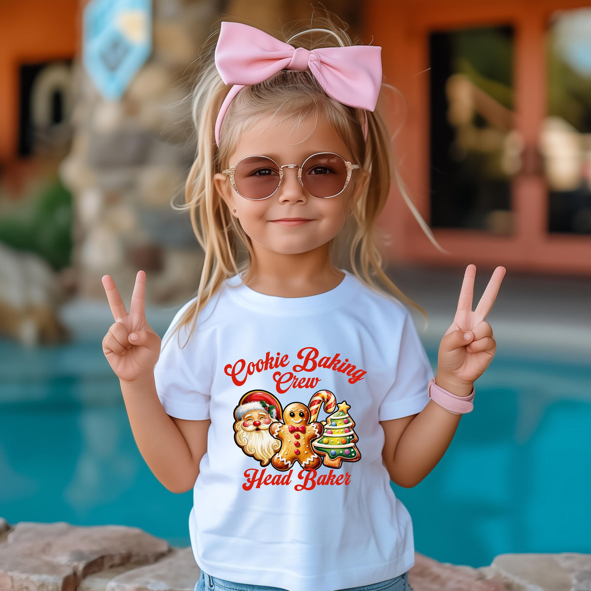 Christmas Cookie Baking Crew Shirts for Family, Santa Gingerbread Cookie Crew Outfits, Matching Holiday Baking T-Shirts, Christmas T-shirts