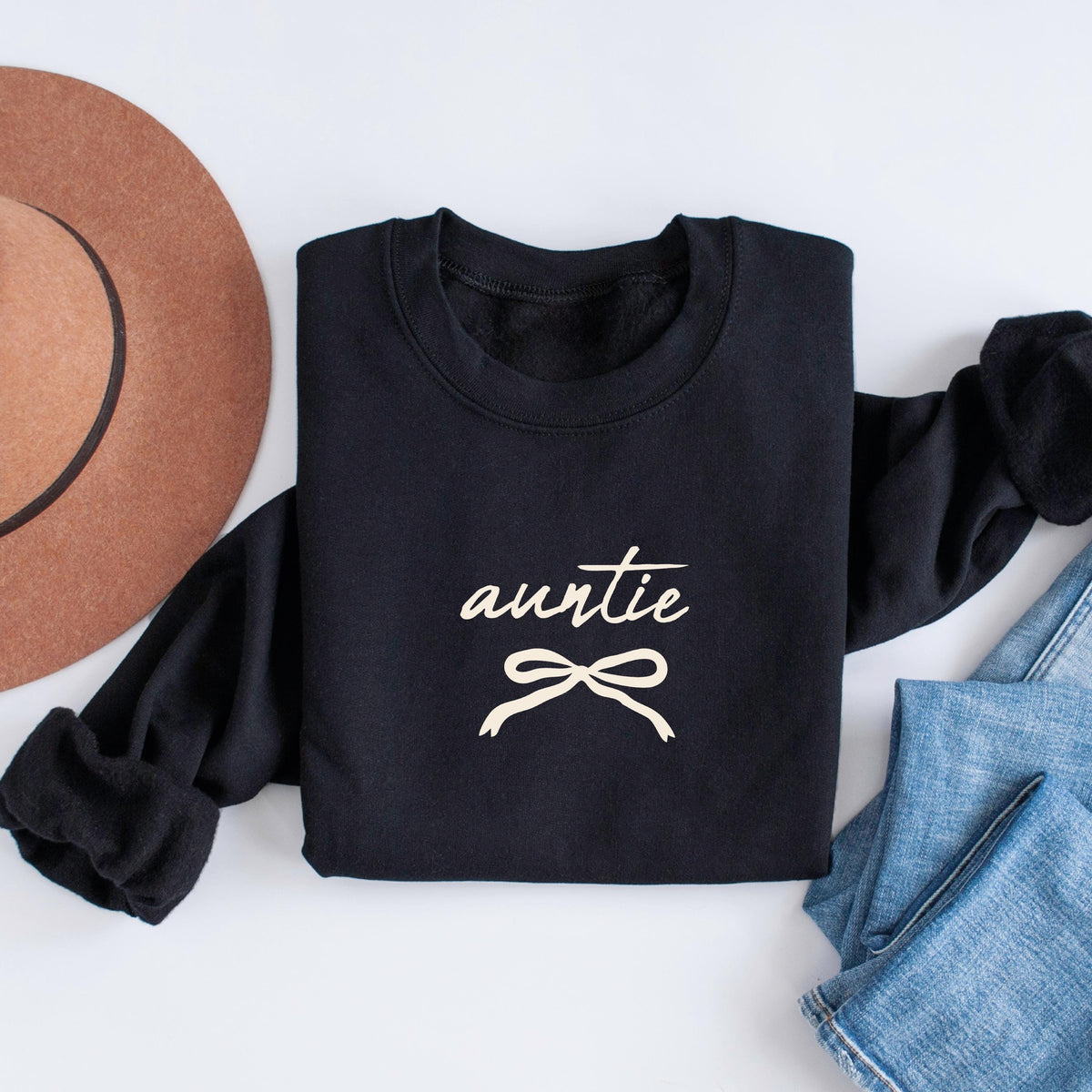 Auntie Sweatshirt Comfort Colors, Christmas Gift for Auntie, New Aunt Gift, Pregnancy Announcement Shirt, Aunty Birthday Gift, Auntie Shirts