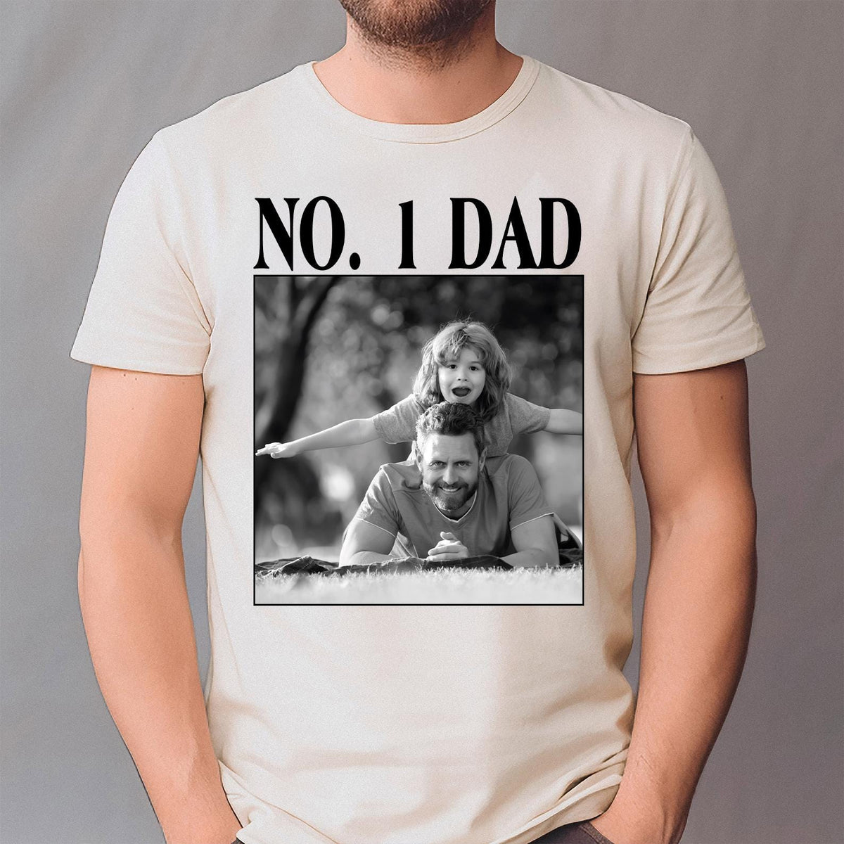 Custom Photo Dad Shirt