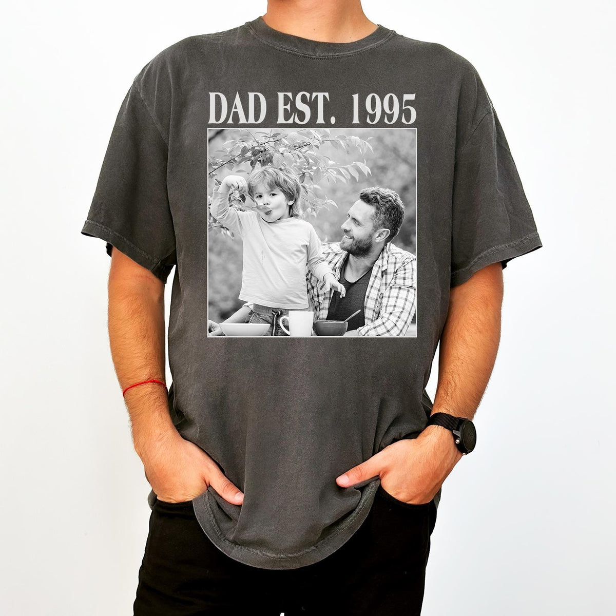 Custom Photo Dad Shirt