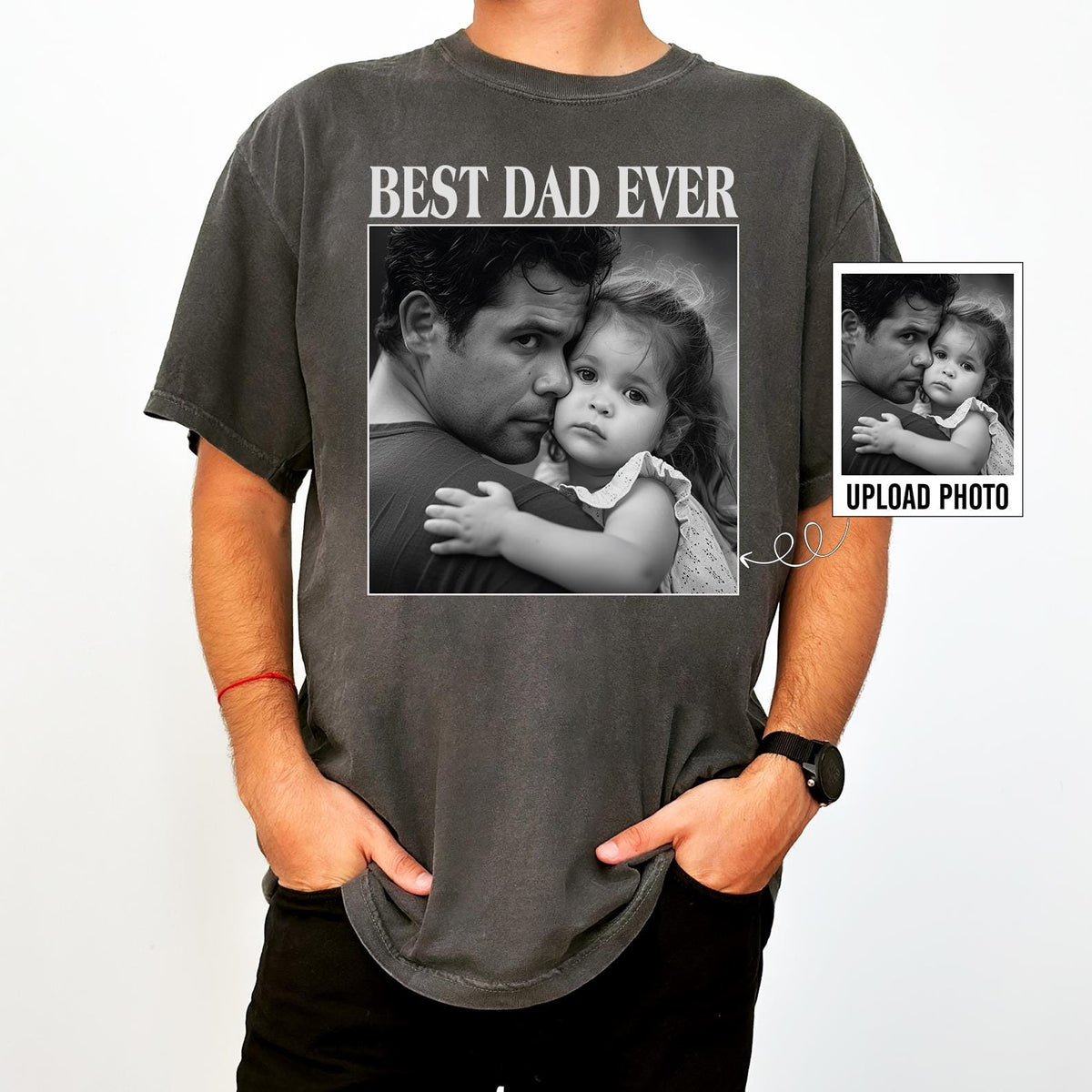 Custom Photo Dad Shirt