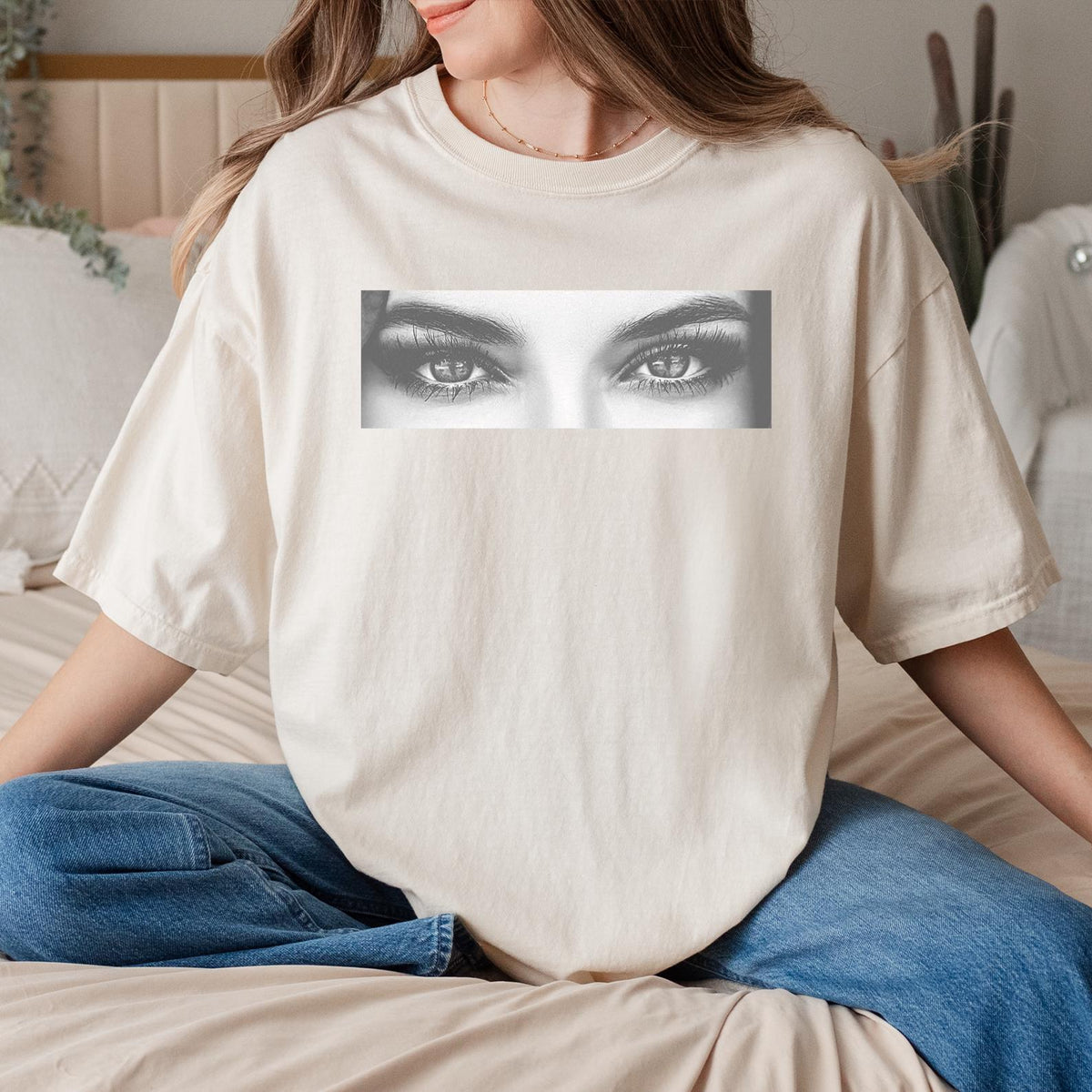 Custom Photo Human Eyes Shirt